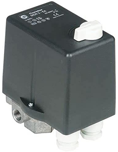 Aircraft Druckschalter CONDOR MDR 3 / 6,3-10 A / 11 bar (Ein-/Ausschaltdruck einstellbar, Stromaufnahme 6,3 – 10 A) 2506304