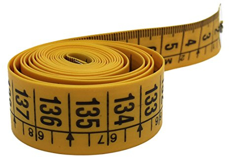 Alfa A604400000 - Blíster cinta métrica, 1,5 m, color amarillo