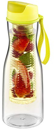 Tescoma 891990.12 Trinkflasche mit Fruchteinsatz Purity 0.7 L, Kunststoff, Gelb, 27 x 10 x 8.3 cm, 1 Einheiten