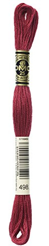 DMC Sticktwist Amazon 3 Knäuel Pack, Dunkelrot