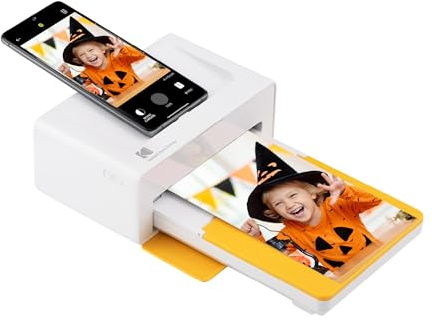 KODAK Dock Plus 4PASS Mobiler Fotodrucker (10x15cm) + 10 Blatts