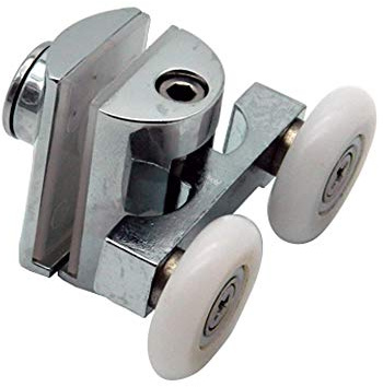 Shower Door Wheels | 23mm or 25mm | Upper or Lower | Double Rollers | ROLL031 (Upper Wheel (23mm))