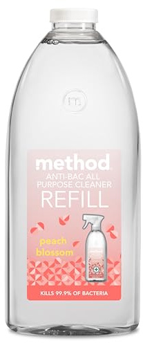 Method Antibacterial Spray Refill, All Purpose Cleaner, Peach Blossom, 2L