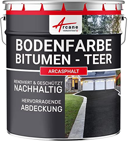 ARCANE INDUSTRIES Vernice per asfalto - ARCASPHALT - 15 kg (fino a 30 m² in 2 strati) Verde Tennis