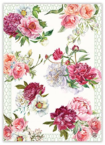 Küchentuch 51 x 71 cm - Blush Peony - von MICHEL DESIGN WORKS