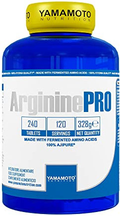 YAMAMOTO Arginine PRO Cambridge Assured 240 comprese-arginina, 1 item