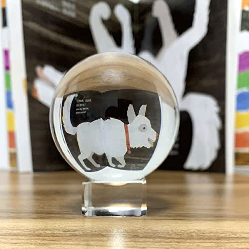 30/40MM sfera di cristallo viola fotografia palla di vetro, trasparente, 30MM No Base