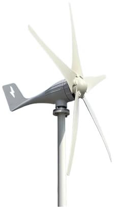 Turbinas de viento, Kit completo de nerador de electricidad de turbina de molino de viento pequeño, 3kw, 24v, 48v, 3 palas, dínamo, RV, yate, granja, turbinas eólicas de arranque de baja velocidad del