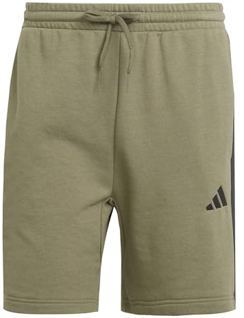 adidas Men's Essential Three Stripes French Terry Short