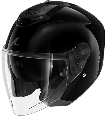 SHARK, Jet-Motorradhelm RS JET BLANK Black BLK, M