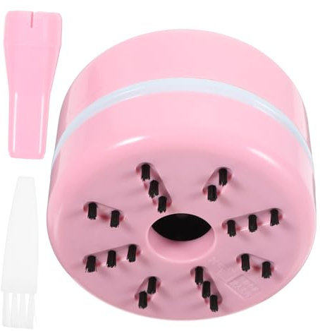 BELLIFFY Vacuum Cleaner and Drill Quicker Picker for Crystal Art Crafts Pink Non-Electric Tool for Round and Square Drills Accessory Organizer for Hobbyists