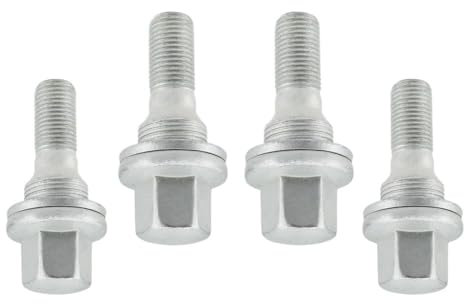 BASPHHH écrou Jante Compatible avec Peugeot pour 208 2012-2018 Écrous de Roue de Voiture Boulons Vis de Pneu 540567 940684 9644576680