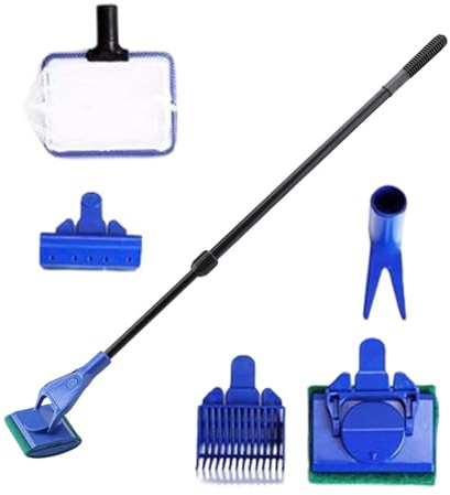 Herramientas de Limpieza para Acuarios y Peceras Set de Raspador Resistente