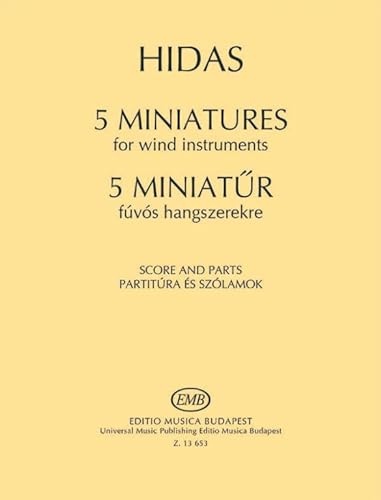 5 MINIATUREN FUR BLASINSTRUMENTE (ZWEI KLARINETT