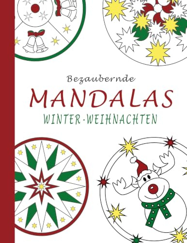 Bezaubernde Mandalas - Winter-Weihnachten