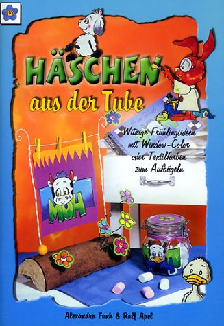 Häschen aus der Tube: Witzige Frühlingsideen mit Window-Color oder Textilfarben zum Aufbügeln