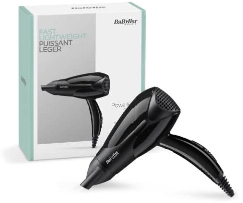 BaByliss Reise-Haartrockner Compact 2000 D212E Schwarz