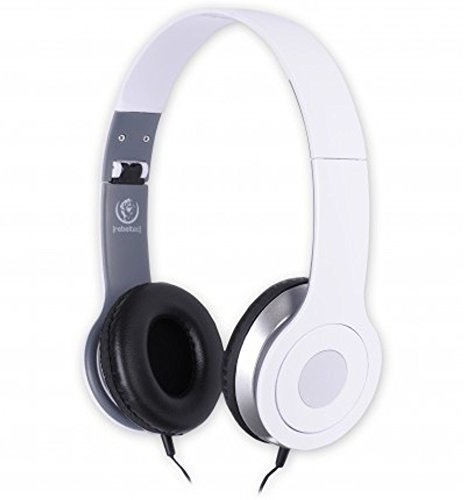 Rebeltec City Casque stéréo avec Micro Blanc