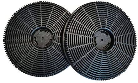 Cookology CCF115 Pack Of 2 Carbon Charcoal Recirculating Filters, Replacement for Cookology Cooker Hoods and Extractor Fan Vents, Fits A Range Of Models