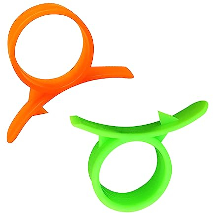 Rumyve Orange Peelers - Set of 2 Multifunctional Creative Mini Convenient Citrus Peelers, Manual Lemon Citrus Fruit Peelers, Kitchen Tools (Random Colors)