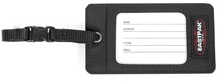 Eastpak PAKTAG Etiquette Bagage - Black (Noir)