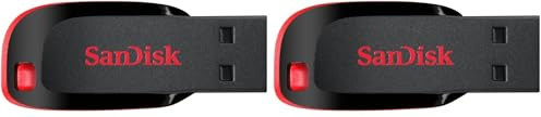 SanDisk 128 Go Cruzer Blade, Clé USB USB 2.0 (Lot de 2)
