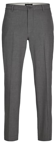 JACK & JONES herr, lös passform, chinobyxor, chinos, Mörkgrå 1, 31W / 34L