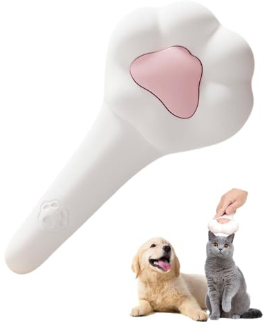 Spazzola per cani e gatti con pettine per la cura degli animali domestici, rimuove sottopelo e peli sciolti
