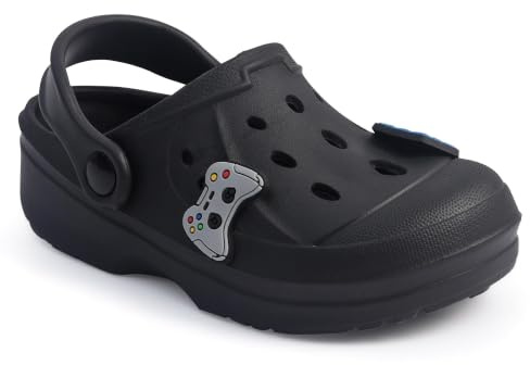 The Essentials Wardrobe Children TEW Clogs - Black - UK-1