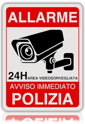 LEIASA | Cartel de área de videovigilancia - 21 x 28 cm - Aluminio - Reflectante - Grosor 0,8 mm - Señal de videovigilancia - Impresión UV - Resistente al exterior (Cartel zona videovigilancia 3)