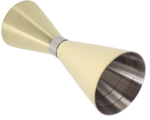 Mipcase Dispositivo De Medición De Vino De Tazas Medidoras De Acero Inoxidable Vaso Medidor De Tragos Con Interiores Para Coctelería Casa