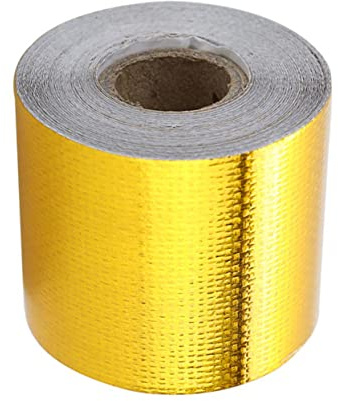 PRETYZOOM Cinta Adhesiva de Aluminio Aislante Térmico para Reparaciones y Resistente Altas para Cocina y