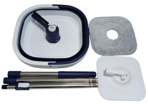 Faltbarer Wischmopp-Set, Haushalt, Küche, Badezimmer, Bodenwischer mit Eimer, Reinigungswerkzeug, Staubbeutel, Roboter-Staubsauger, Filter