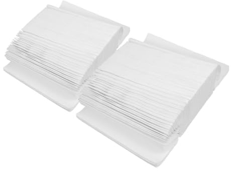 SHINEOFI 2packung Papierhandtücher Einweg Dicker Und Strapazierfähig Saugfähige Tücher Für Küche Und Restaurant Fusselfreies Material Praktisch Für Täglichen Gebrauch