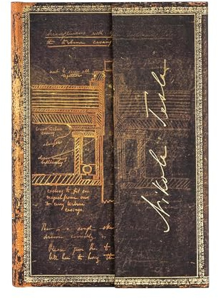 Tesla, Sketch of a Turbine Mini Lined Hardcover Journal: Hardcover mit Klappumschlag (Embellished Manuscripts Collection)