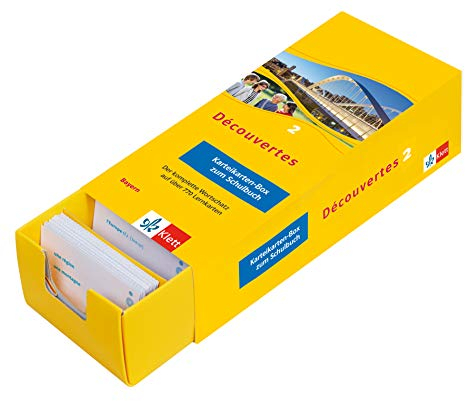 Découvertes 2 Bayern (ab 2017) - Vokabel-Lernbox zum Schulbuch: Französisch passend zum Lehrwerk üben (Découvertes. Ausgabe für Bayern ab 2017)