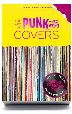 The Art of Punk & New Wave Covers: Tagesabreißkalender mit 366 Best-of Punk & New Wave Vinyl Covern aus über 6 Jahrzehnten. Zusätzlich mit praktischen ... Vol. 1 (The Art of Vinyl Covers, Band 1)