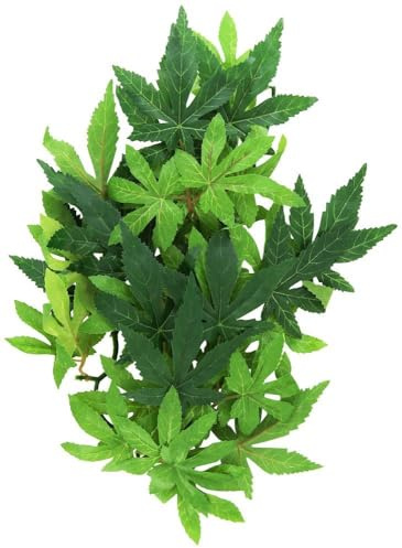 Exo Terra Abutilon, hängende Regenwaldpflanze aus Seide, mittel, Länge 42cm