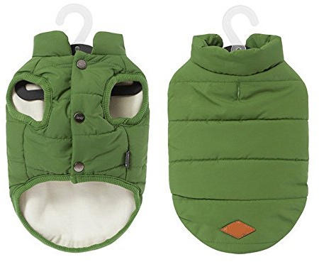 meioro Hund Warme Jacke Hundebekleidung Gemütliche Winter Gefüttert Mantel Katze Kleidung Französisch Bulldog Mops Hund Kleidung Weste