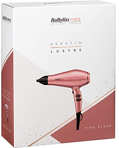 BaByliss Pro Keratin Lustre Séchoir Rose Blush