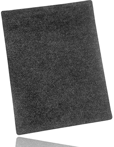 LILENO HOME Esterilla para barbacoa y barbacoa (100 x 120 cm), color antracita, como base perfecta para protección del suelo para barbacoa de gas y carbón vegetal, esterilla protectora para barbacoas