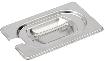Couvercle pour Bac Inox avec Encoche GN 1/9 - Gastro M - Inox