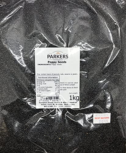 Parkers Poppy Seeds 1kg