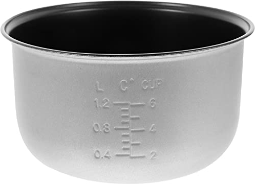 3L pentola interna in lega di alluminio cuociriso pentola serbatoio fodera contenitore di ricambio per fornello riso tradizionale ciotola fornello elettrico accessori