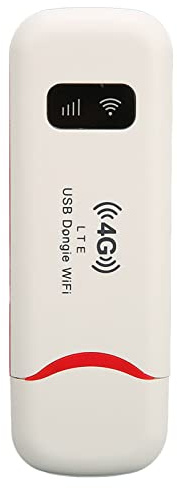 WiFi Portátil 4G LTE USB Portátil WiFi Router Pocket Mobile Hotspot, Red Inalámbrica Smart Router, Wireless WiFi Hotspot Router Compatible con 10 Usuarios, para Coche, Al Aire