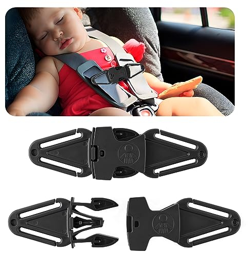 Clip de seguridad antiescape para asiento de coche, arnés de bebé, correas de asiento de coche para bebés que evitan que los niños/niños se quiten los brazos del asiento de automóvil infantil/sillas