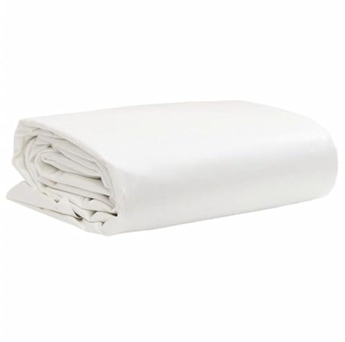 vidaXL Telone Bianco 3,5x5 m 650 g/m²