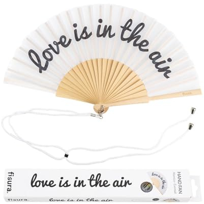 Fisura Love, Blanc éventail, 23 x 4 x 1,5 Femme