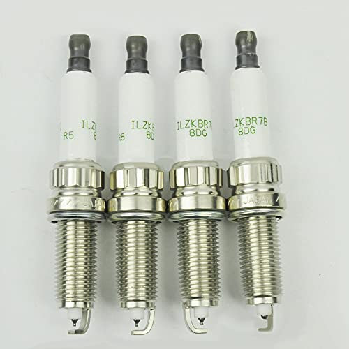 auto-zündkerzen,auto-zündkerzenschlüissel 4x. ILZKBR7B8DG 95770. Iridium-Zündkerzen/Fit für CLS63 AMG/Fit für Peugeot RCZ C3-XR C4 C5 / Fit für Cooper/Fit für den Paceman drehmomentschlüssel zün