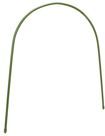 Gewächshauszubehör Kunststoffbeschichteter Stahlrohr-Gewächshaus-Reifenbogen-Stützrahmen, Stabil mit Spitzer Spitze, Korrosionsbeständig für Gartenzubehör